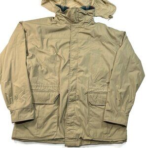 Woolrich Chore Jacket USA Large Vintage Wool Blanket Lined Coat Snow Rain Men